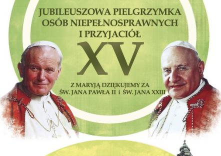 „Z Maryj dzikujemy za w. Jana Pawa II i w. Jana XXIII” Niepenosprawni u tronu krzeszowskiej Pani