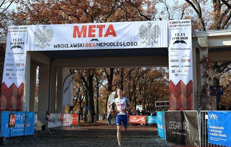 Wygrana piętnastoletniego Antoniego Pachnika w Biegu Niepodległości we Wrocławiu !